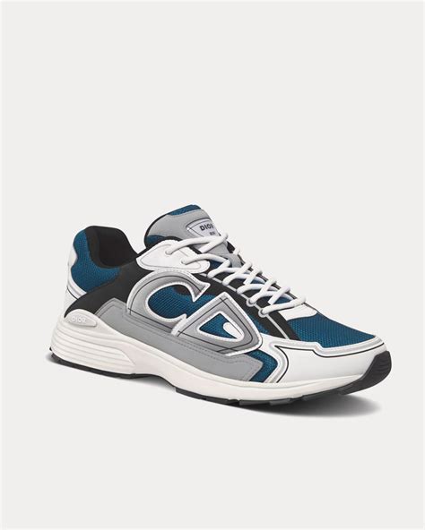 B30 Sneaker Blue Mesh with Gray, White and Black Technical 